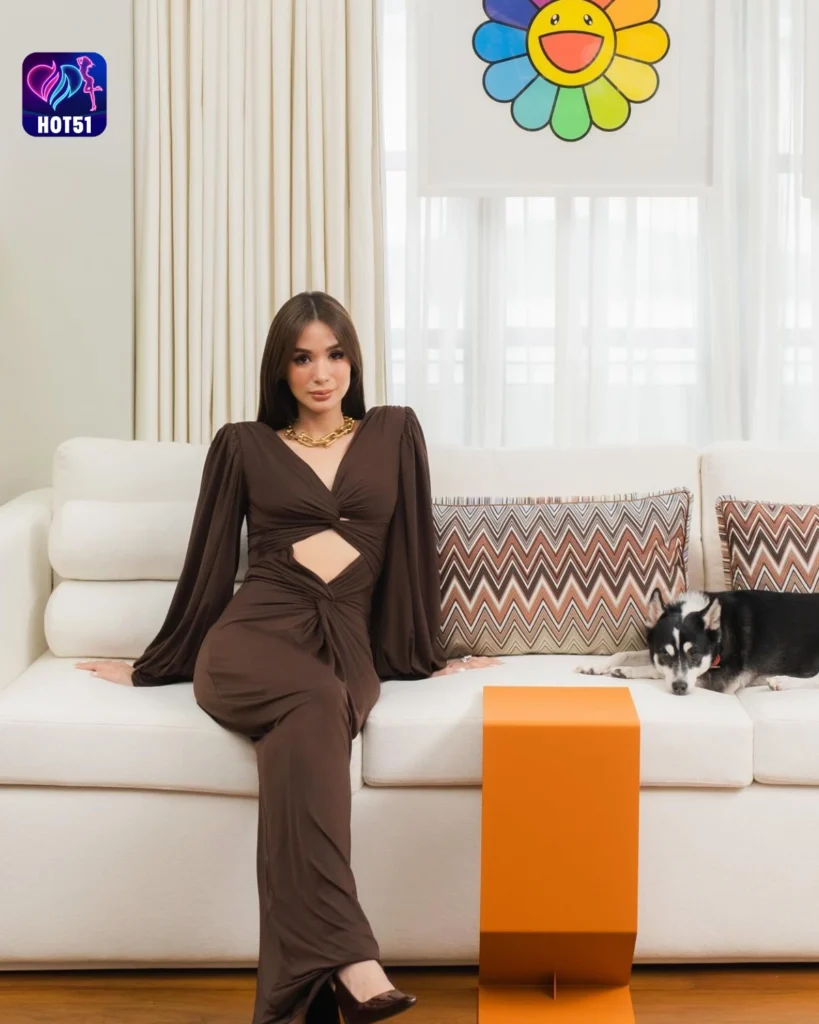 Heart Evangelista's Stunning Photos on HOT51 Platform