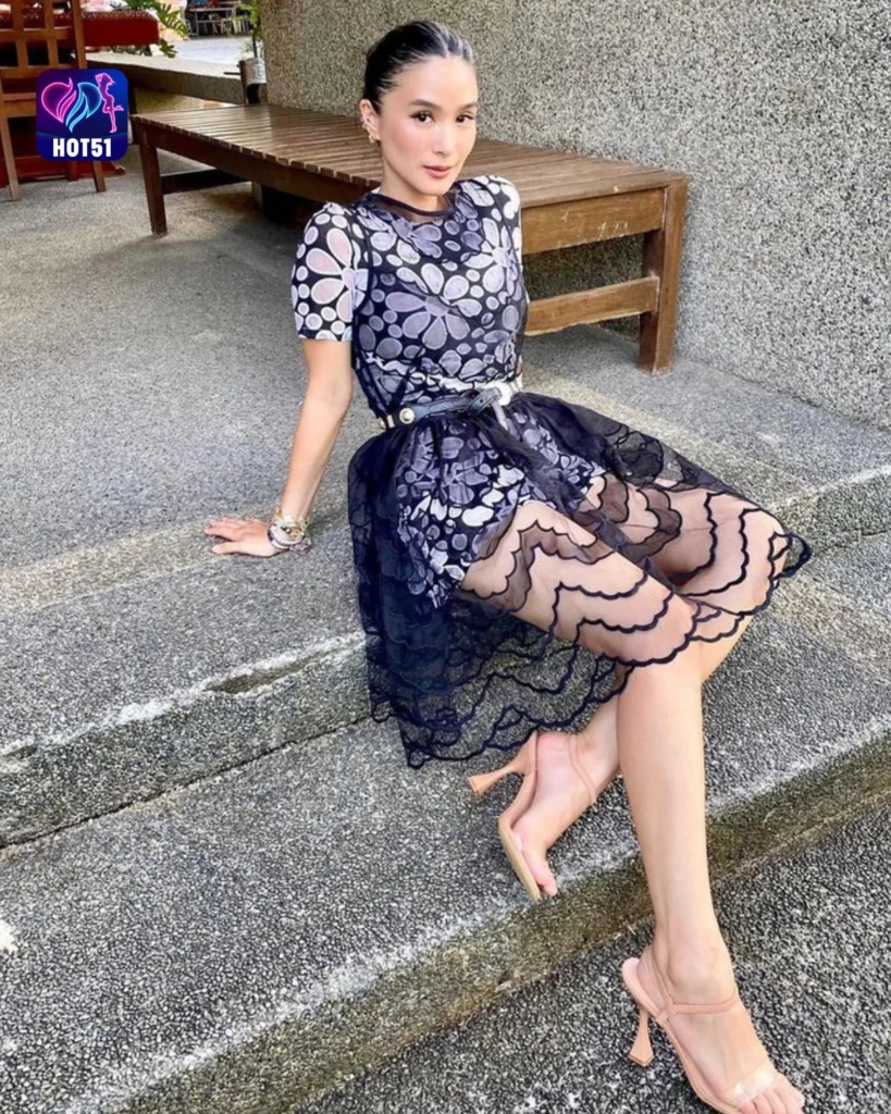 Heart Evangelista's Stunning Photos on HOT51 Platform