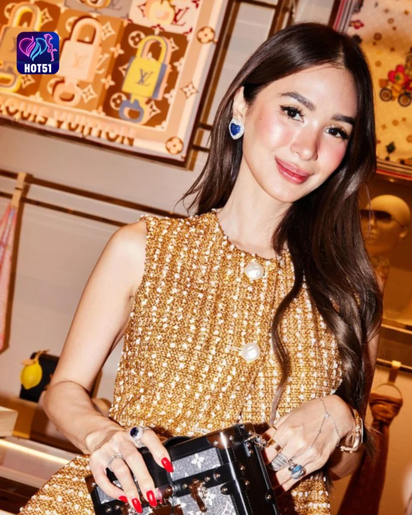 Heart Evangelista's Stunning Photos on HOT51 Platform